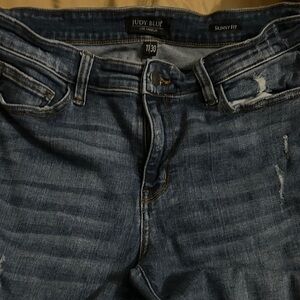 Judy Blue Dark Blue Skinny Jeans